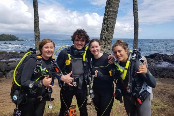 Ashley Darrow et al. posing for the camera