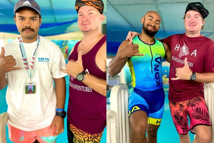 a group of people posing for the camera